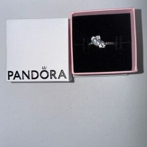 Double heart ring